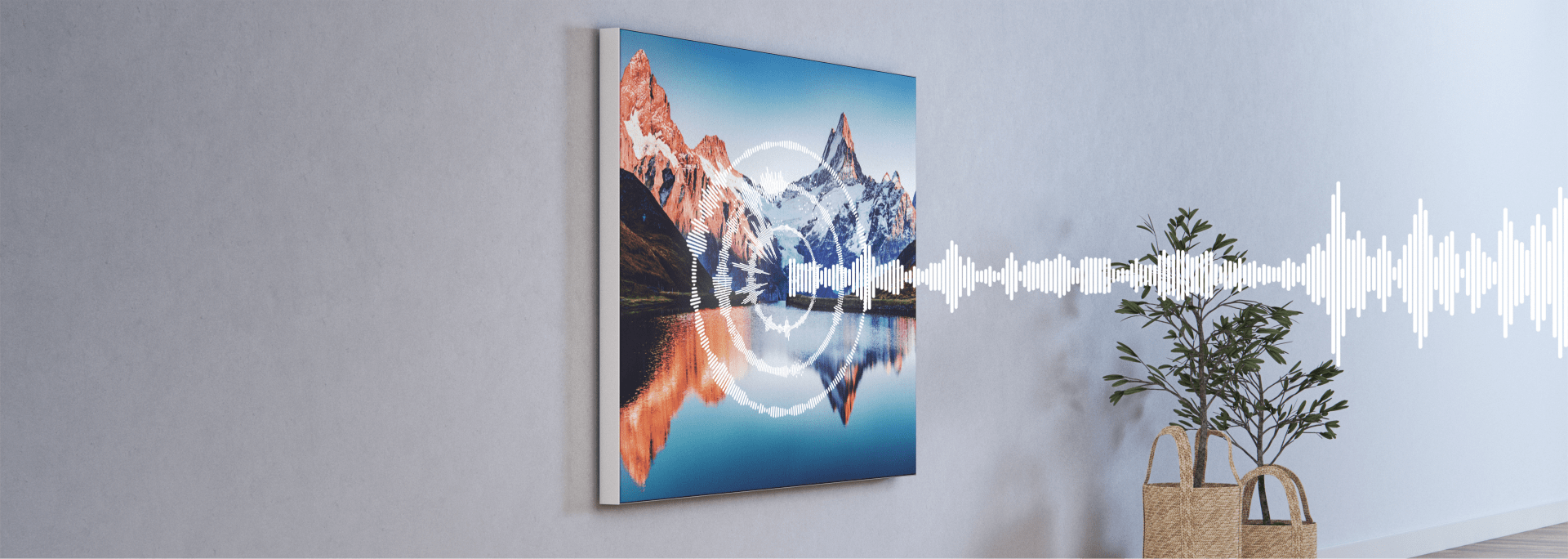 Sound-absorbing dabso frame